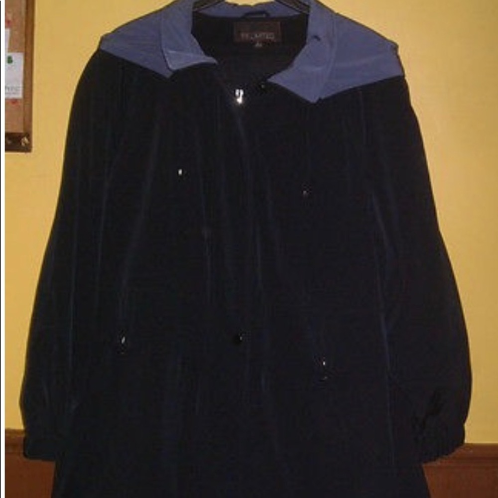 FS Limited Coat XL Navy Fully Lined Removable Hood